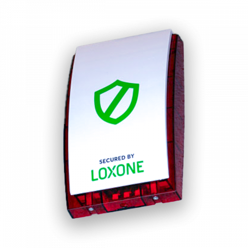 Loxone Sicherheit – Alarm Symbol